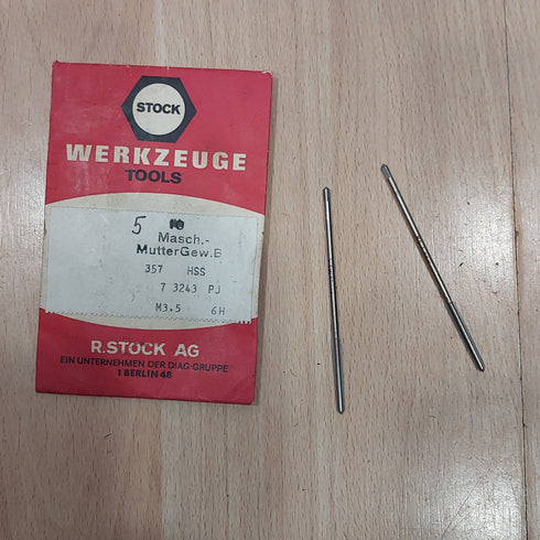 Machine Tap Straight Long 3.5